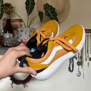 Vans Mustard yellow Ultrarange EXO shoes